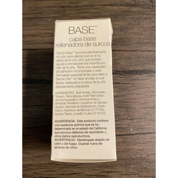 (5) NEW! Seche BASE Ridge Filling Base Coat Nail Polish .5 FL OZ - Picture 2 of 6